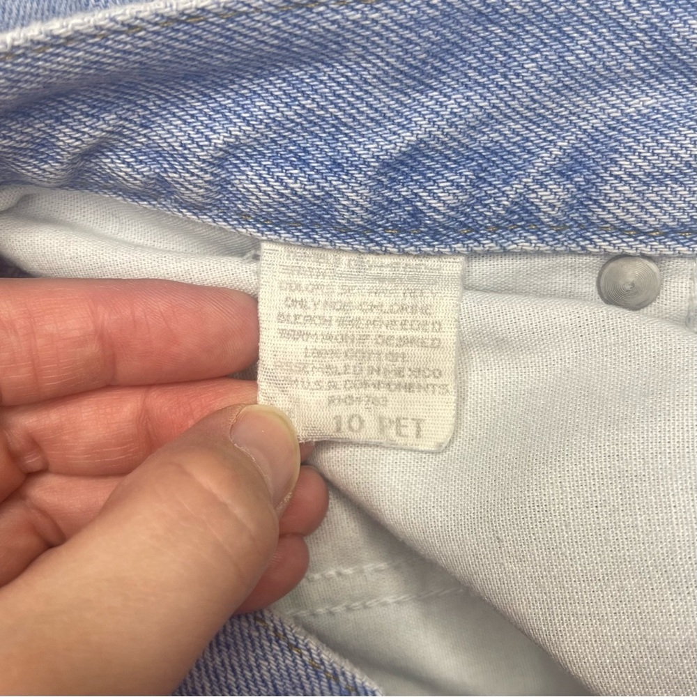 Vintage Riders by Lee Light Blue Denim Jeans - Picture 7 of 7